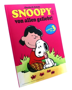 Snoopy Comic Album Nr. 3: Snoopy von allen geliebt! von Bavaria Comic Verlag